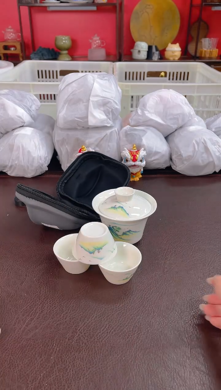 【闪购商品】瓷片【沉鱼茶器】清货底价 库存单一