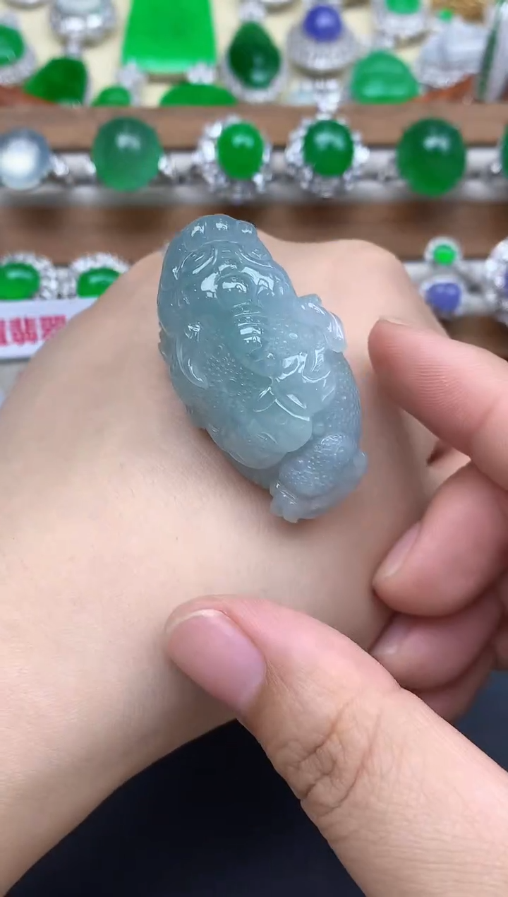 颈饰未镶嵌翡翠193-中国好珍宝