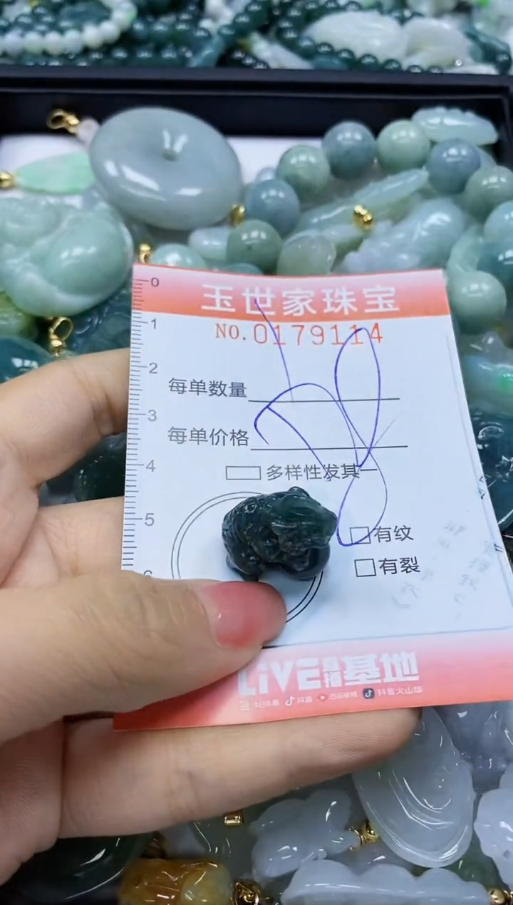 【闪购商品】翡翠颈饰未镶嵌闪购0179114
