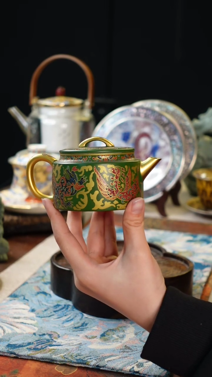 【闪购商品】玉泥紫砂陶瓷壶单只