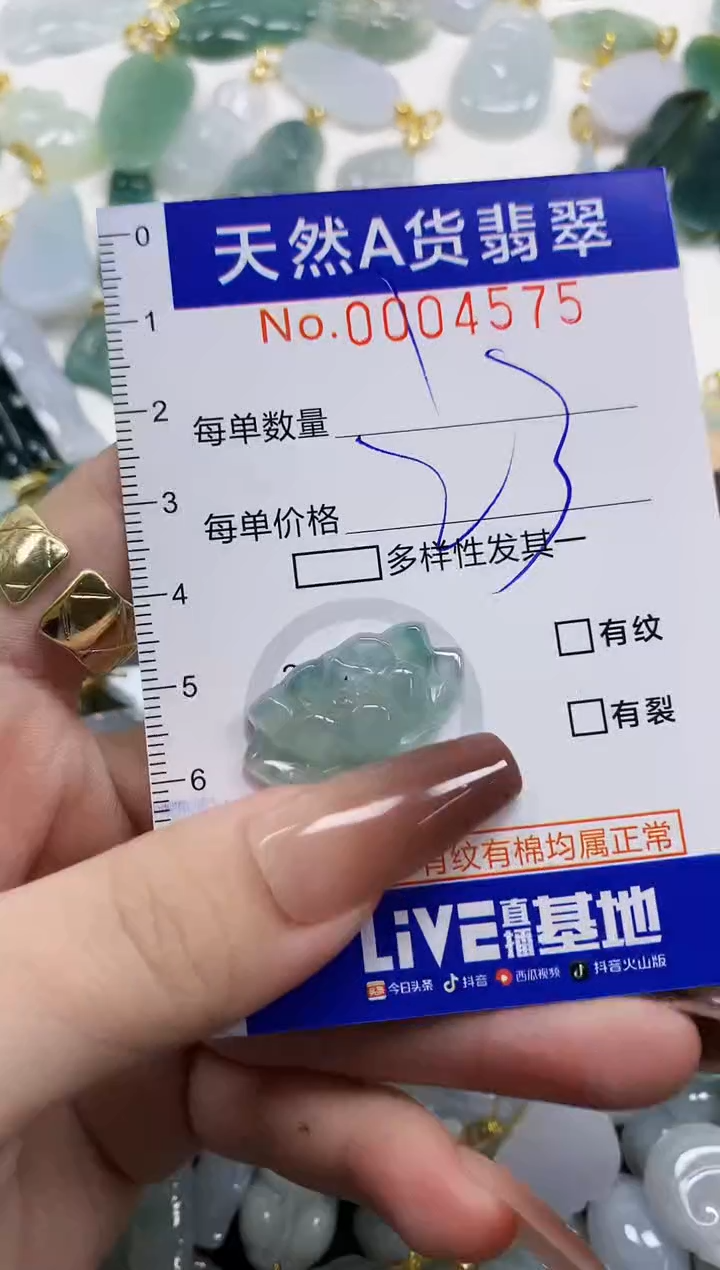 颈饰未镶嵌翡翠天然A货翡翠