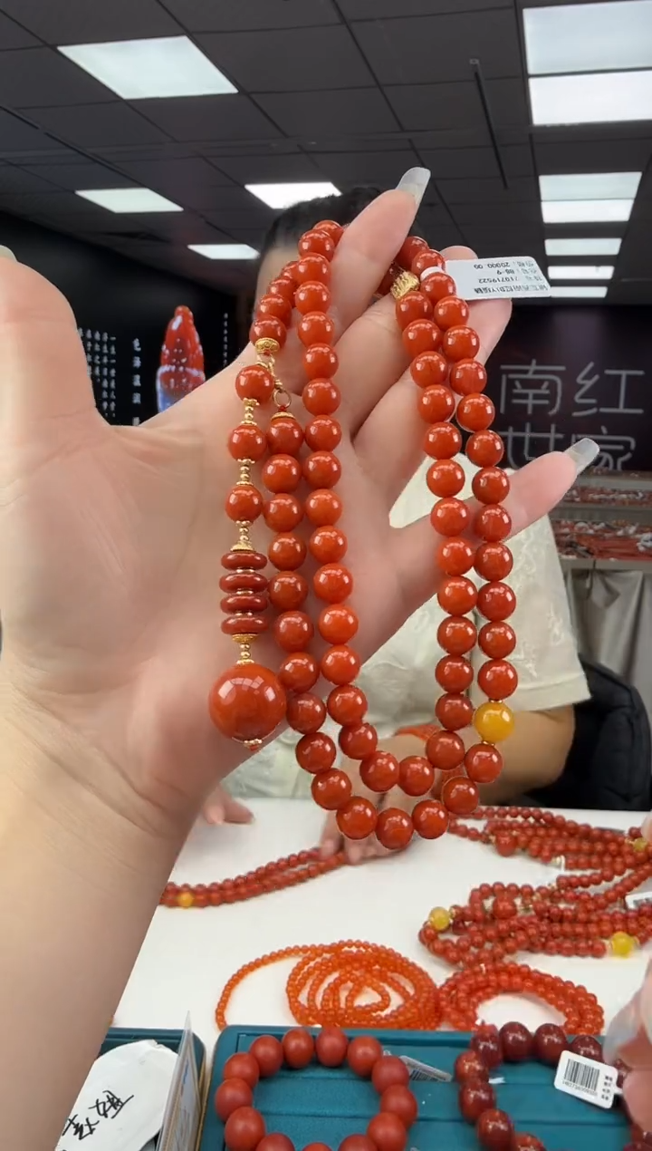未镶嵌珠串南红玛瑙多样发其一/9/710719522