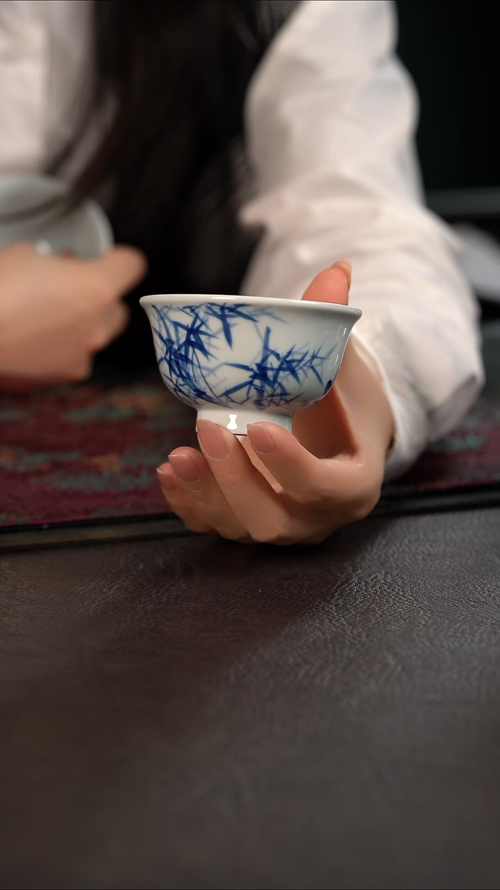 厚力煊竹影麻雀大压手杯 随机120c