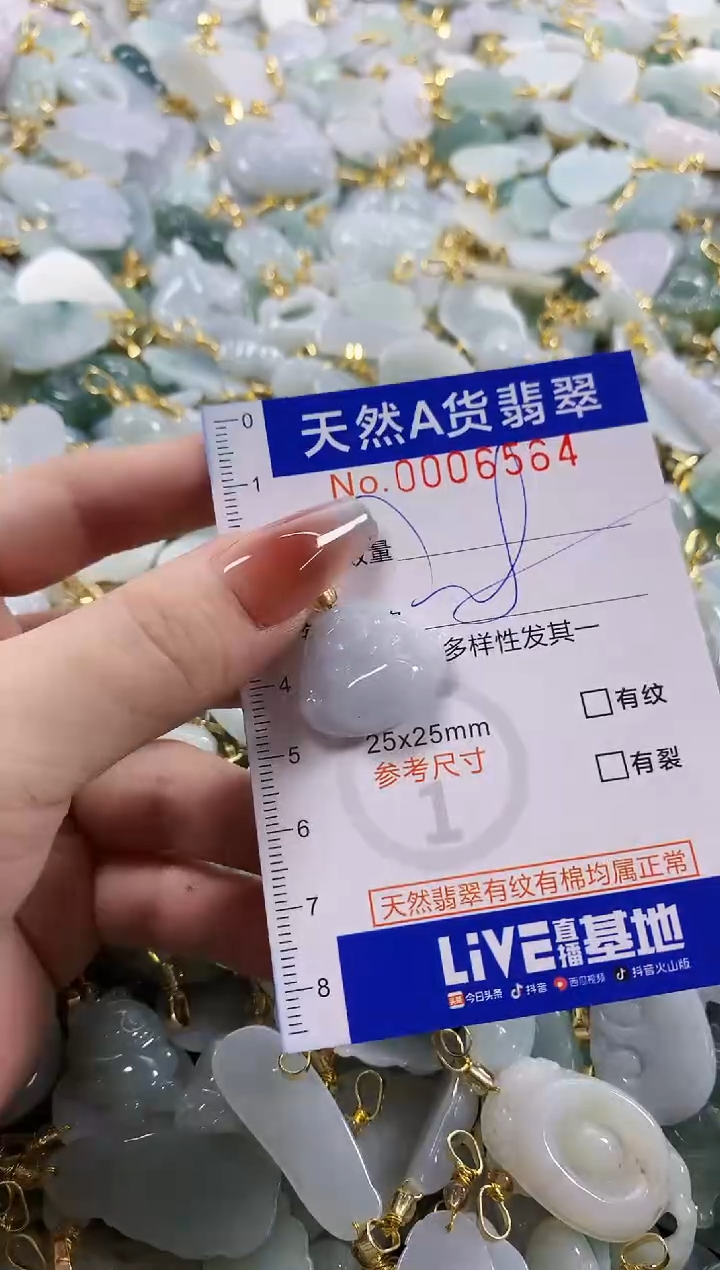 颈饰未镶嵌翡翠天然A货翡翠