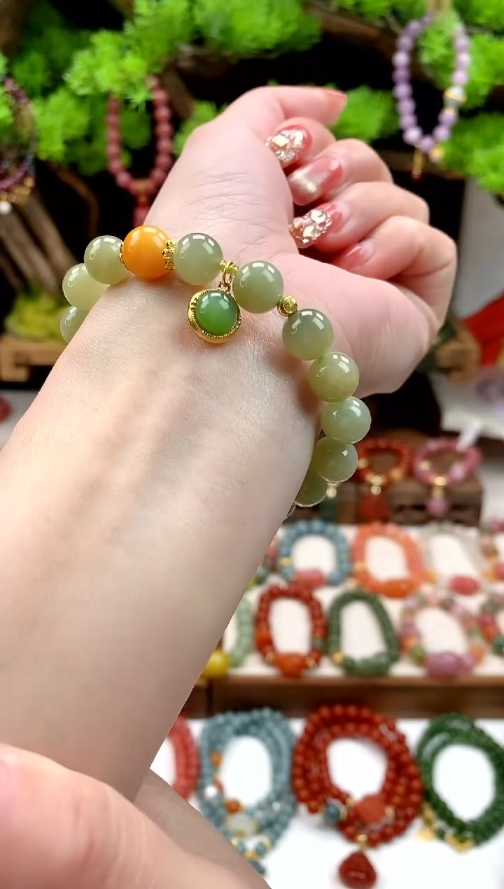 【闪购商品】和田玉手饰未镶嵌蛋面