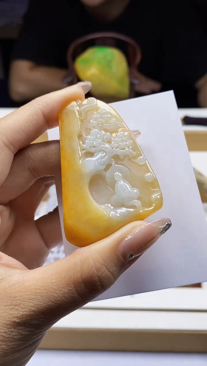 定制翡翠未镶嵌翡翠A货