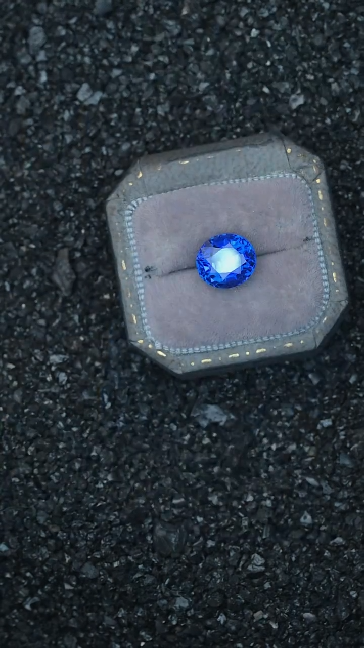 裸石蓝宝石3.16克拉