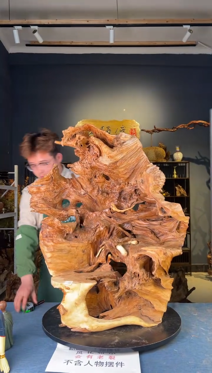 【闪购商品】木卢师傅根艺作品(不包含人物摆件）