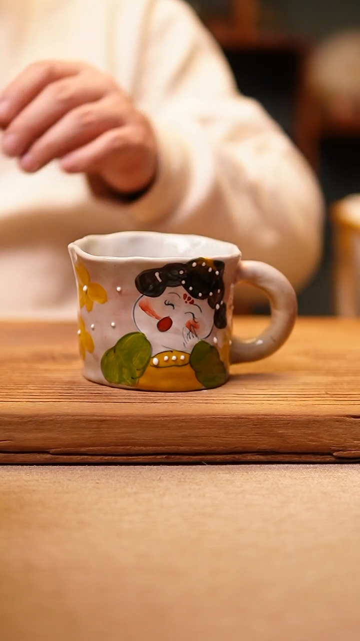 【闪购商品】@@陶园瓷舍@@纯手工手绘@高温釉下彩