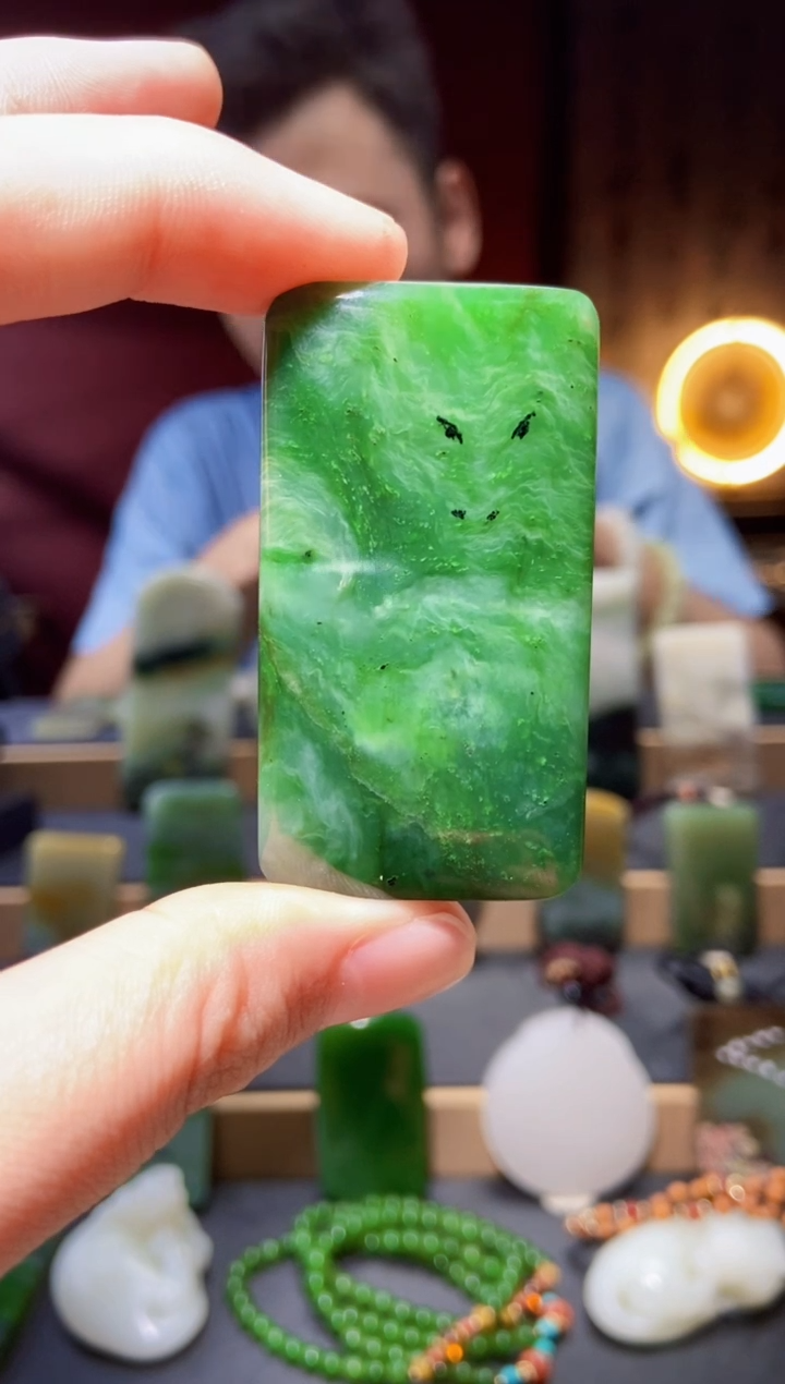 和田玉未镶嵌挂件yc