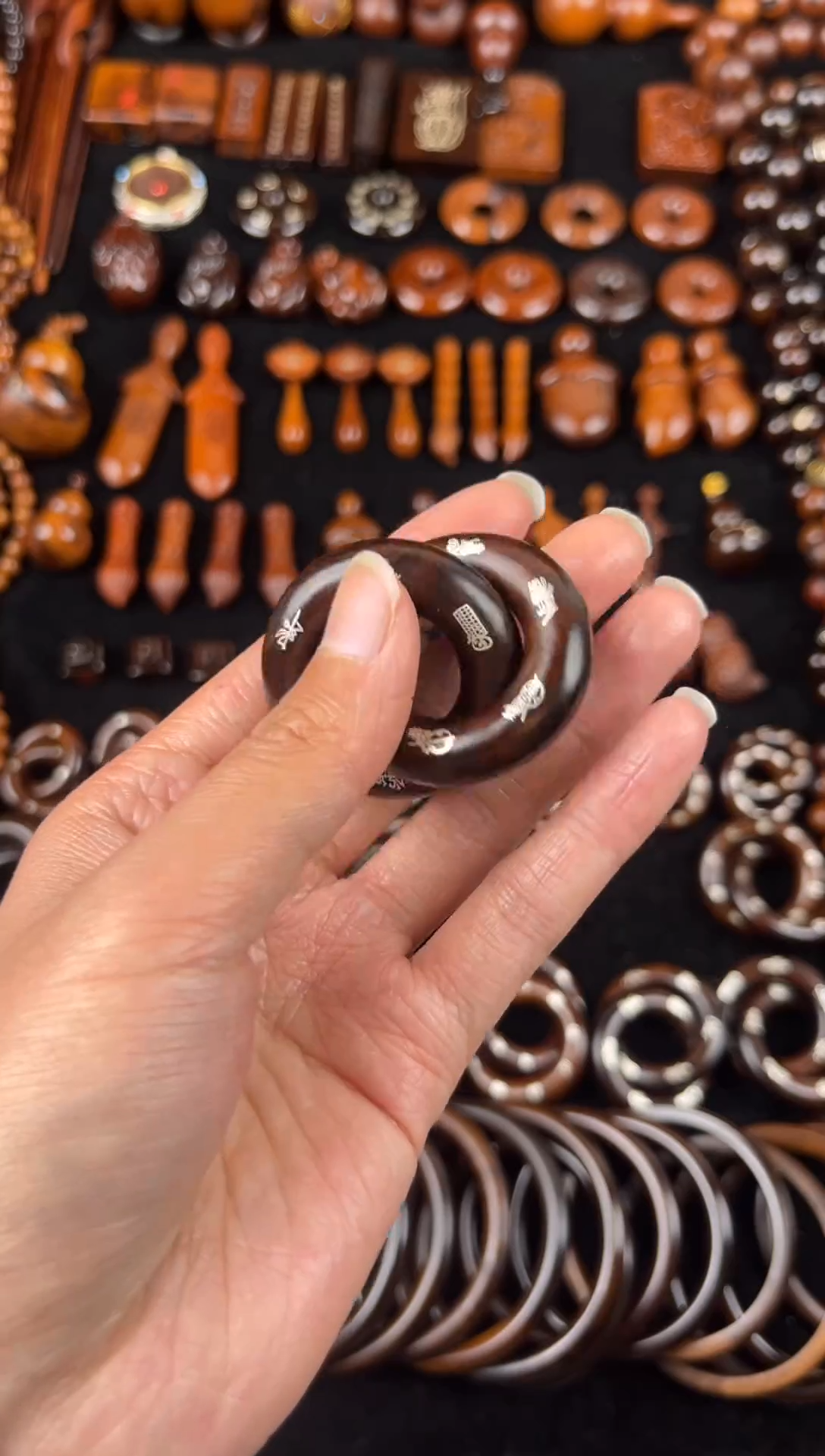 枣木雷击枣木玉化双面镶银五雷五路2.0