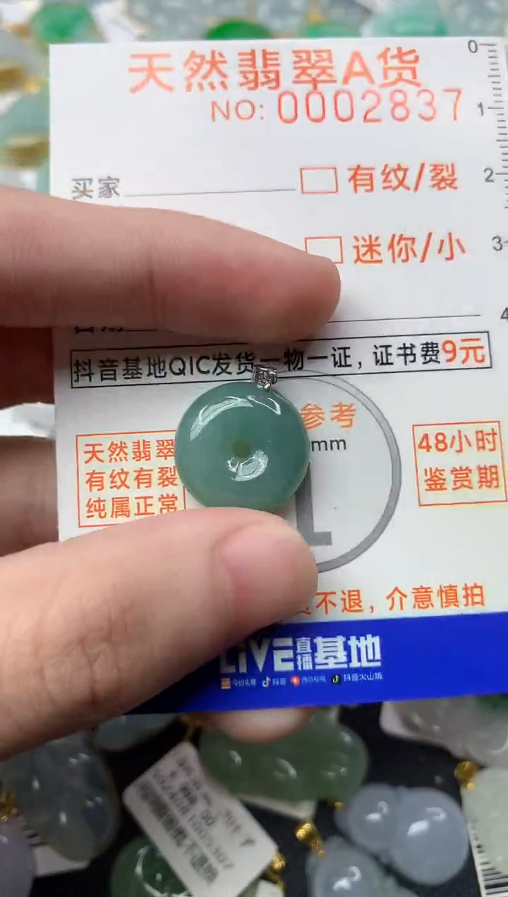 【闪购商品】翡翠颈饰18K金镶嵌6..........