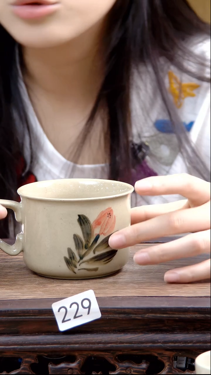 杯子景德镇陶瓷手绘杯子229