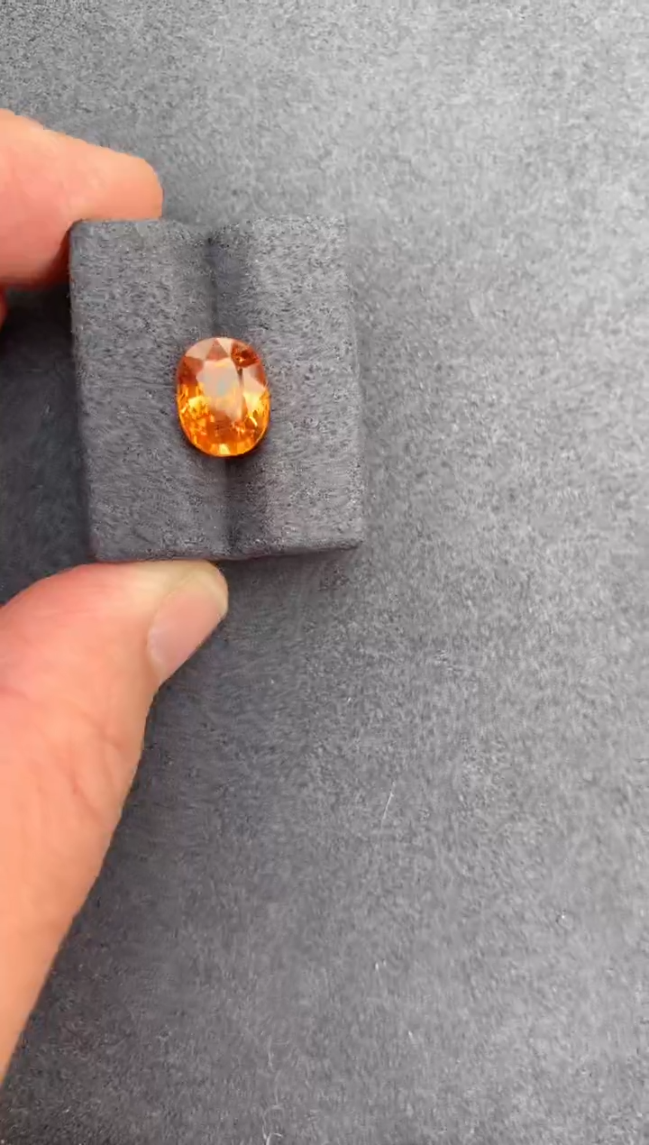 【闪购商品】石榴石（芬达石）裸石未镶嵌4.2ct芬达