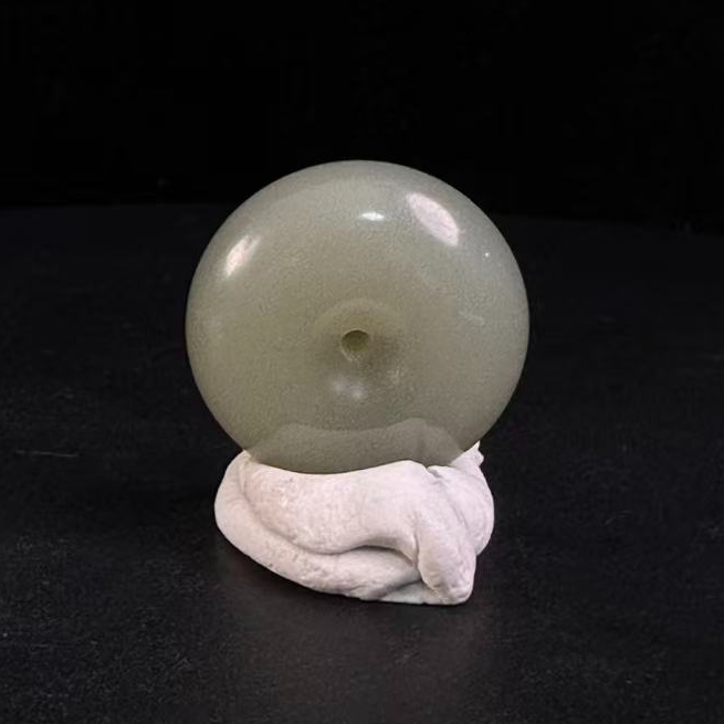 lot003 NYMZ0043 和田玉平安扣