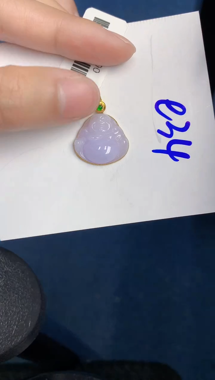 【闪购商品】翡翠颈饰18K金镶嵌000000000