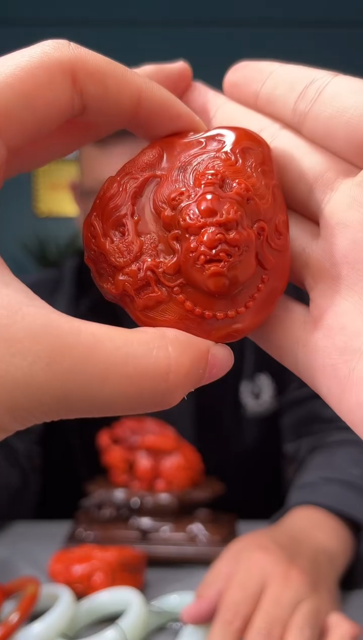 【闪购商品】南红玛瑙颈饰未镶嵌吊坠