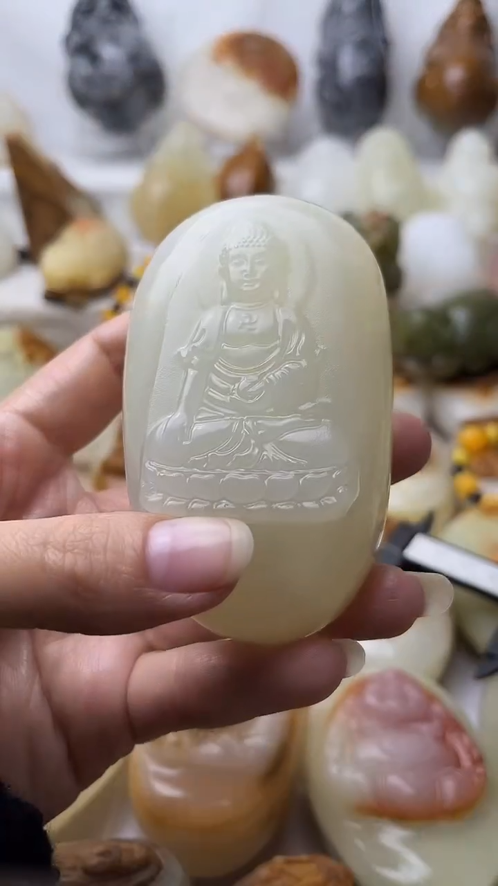 石材古青石棉纹正常不退换大日如来