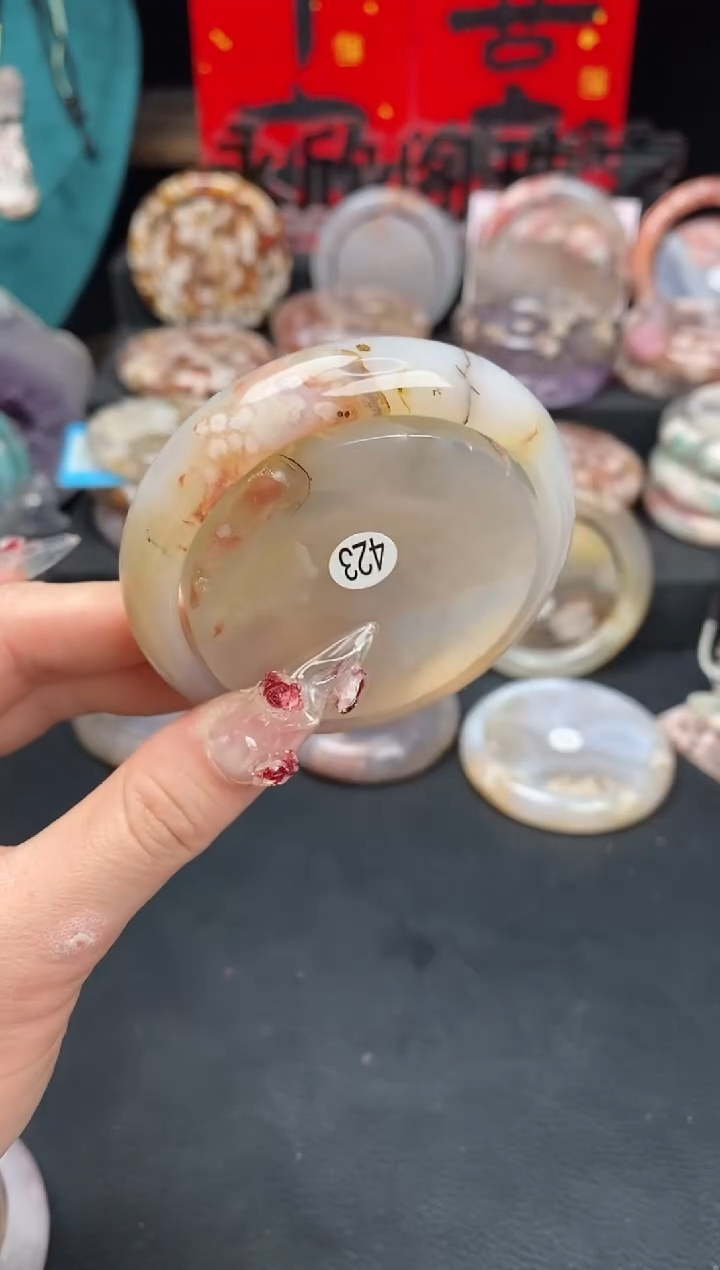 【闪购商品】石英质玉手镯（圆镯）未镶嵌55