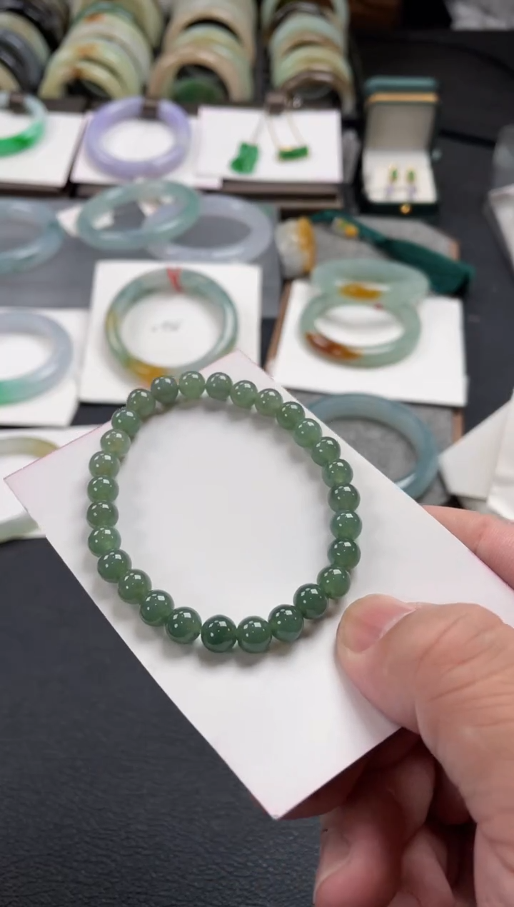 【闪购商品】翡翠手链未镶嵌手串