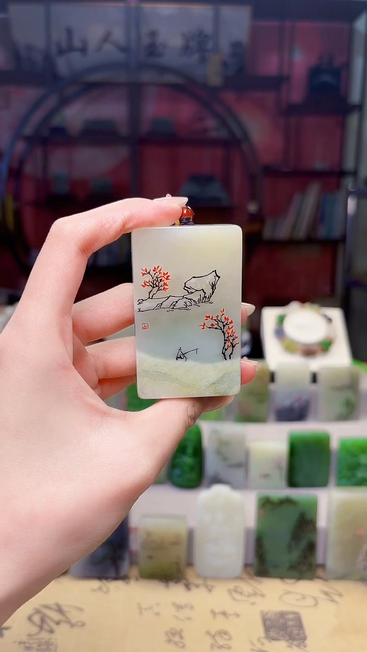 未镶嵌和田玉挂件12