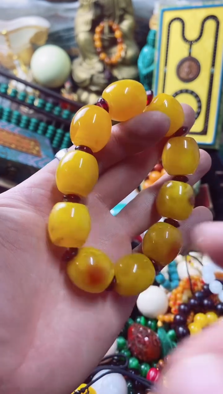 【闪购商品】蜜蜡裸石未镶嵌主播推荐主播推荐