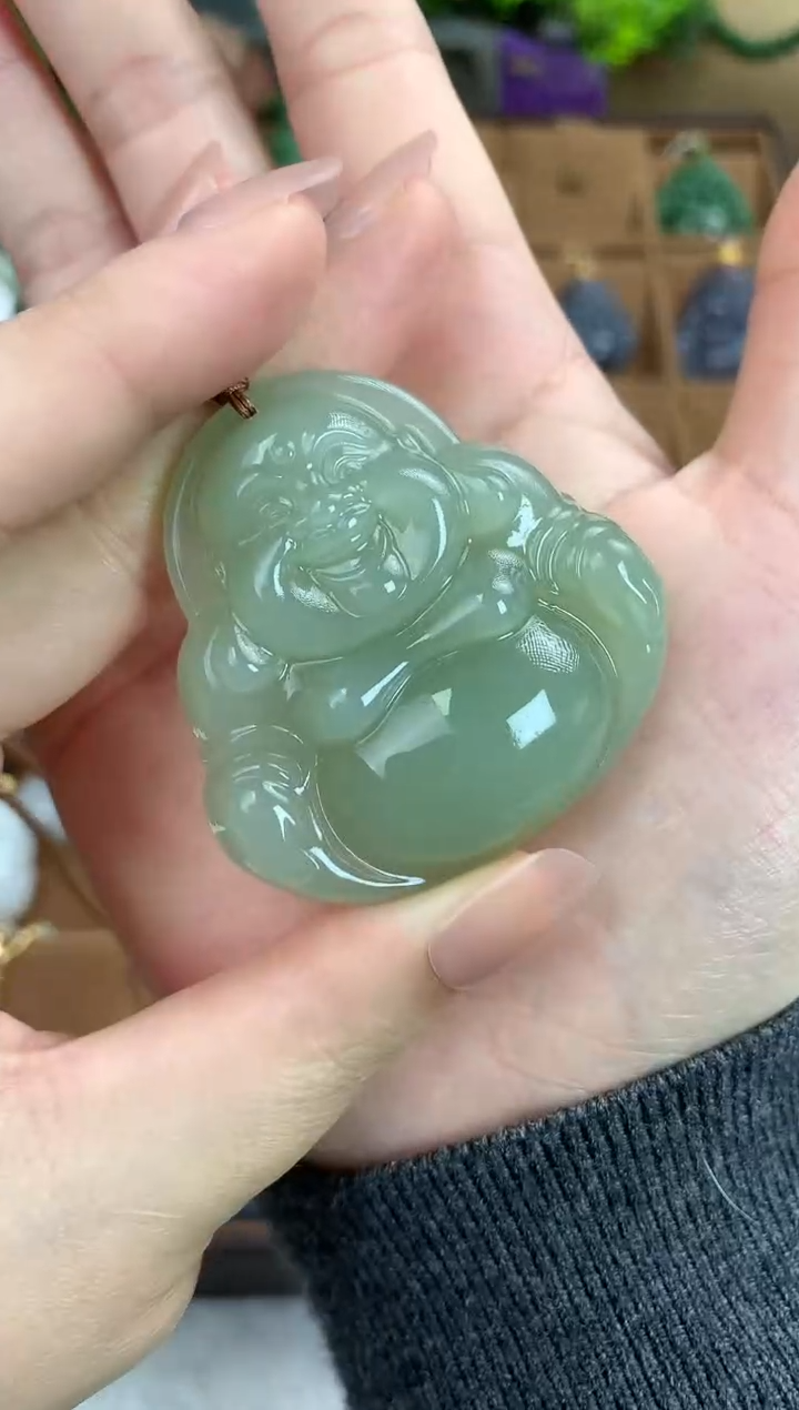 【闪购商品】和田玉未镶嵌颈饰吊坠47mm左右