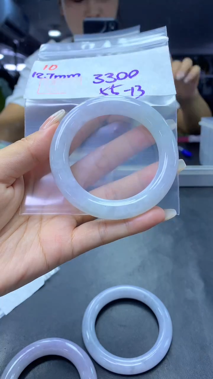 未镶嵌定制翡翠10手镯55+3300元+拍一发一