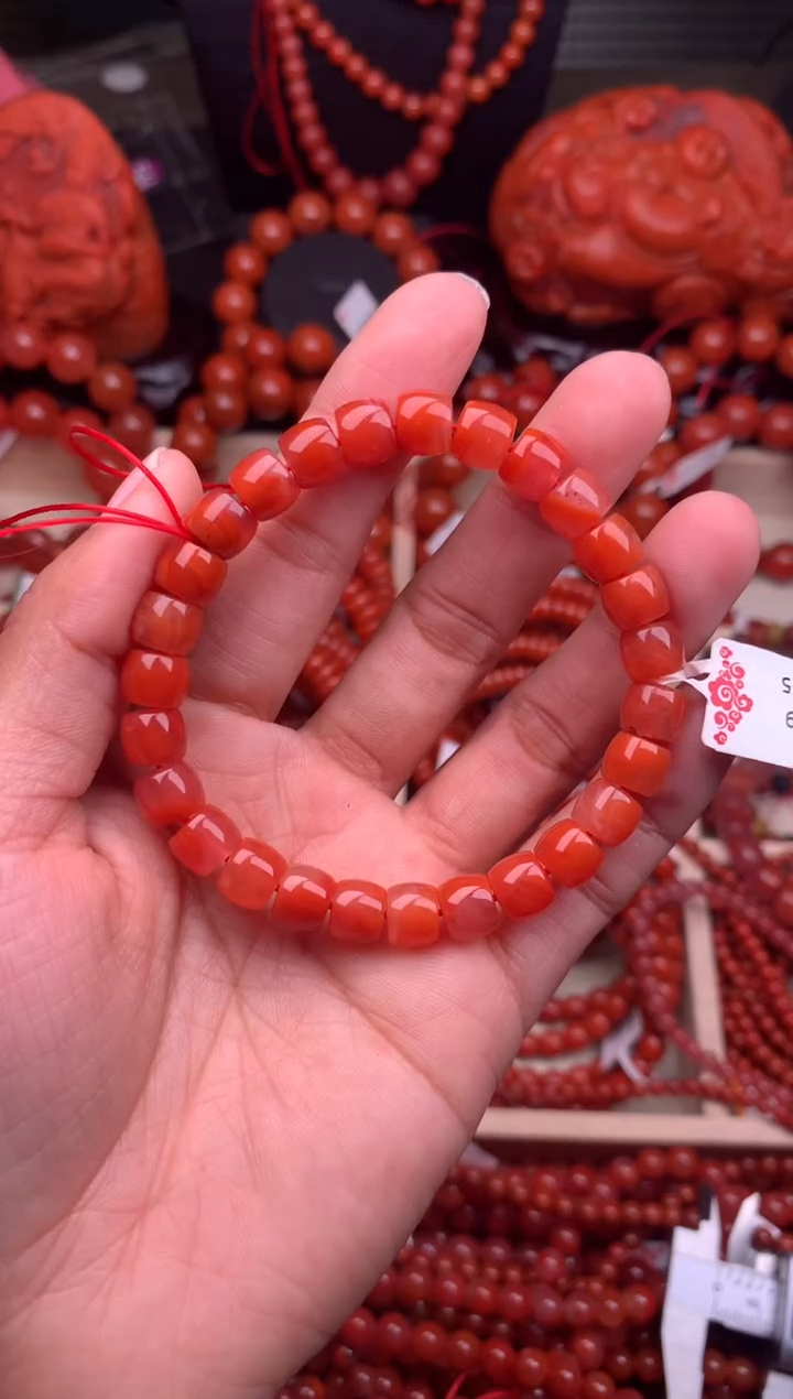 【闪购商品】南红玛瑙珠宝奇石未镶嵌8随机多样性/一条