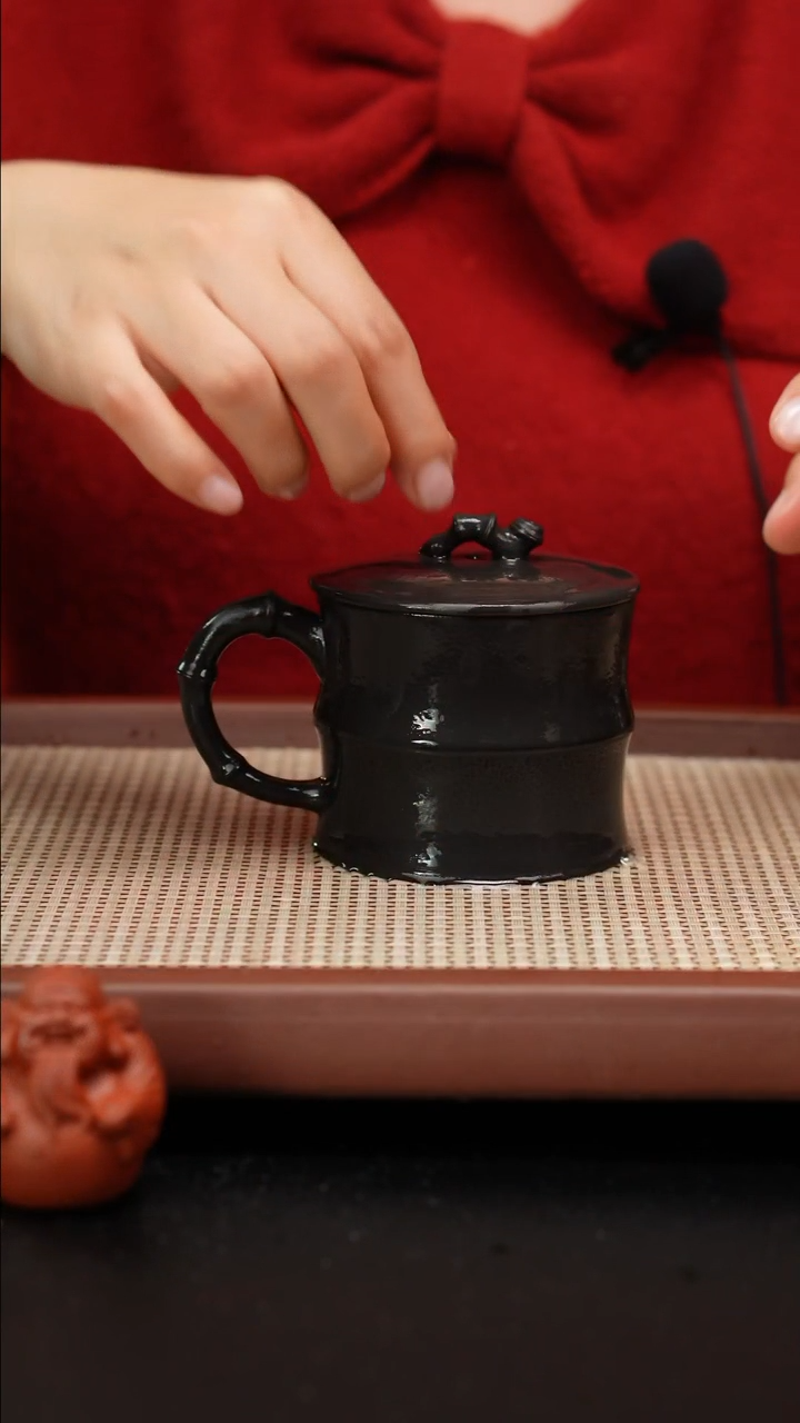 【闪购商品】紫砂茶壶朱泥捂灰盖杯180