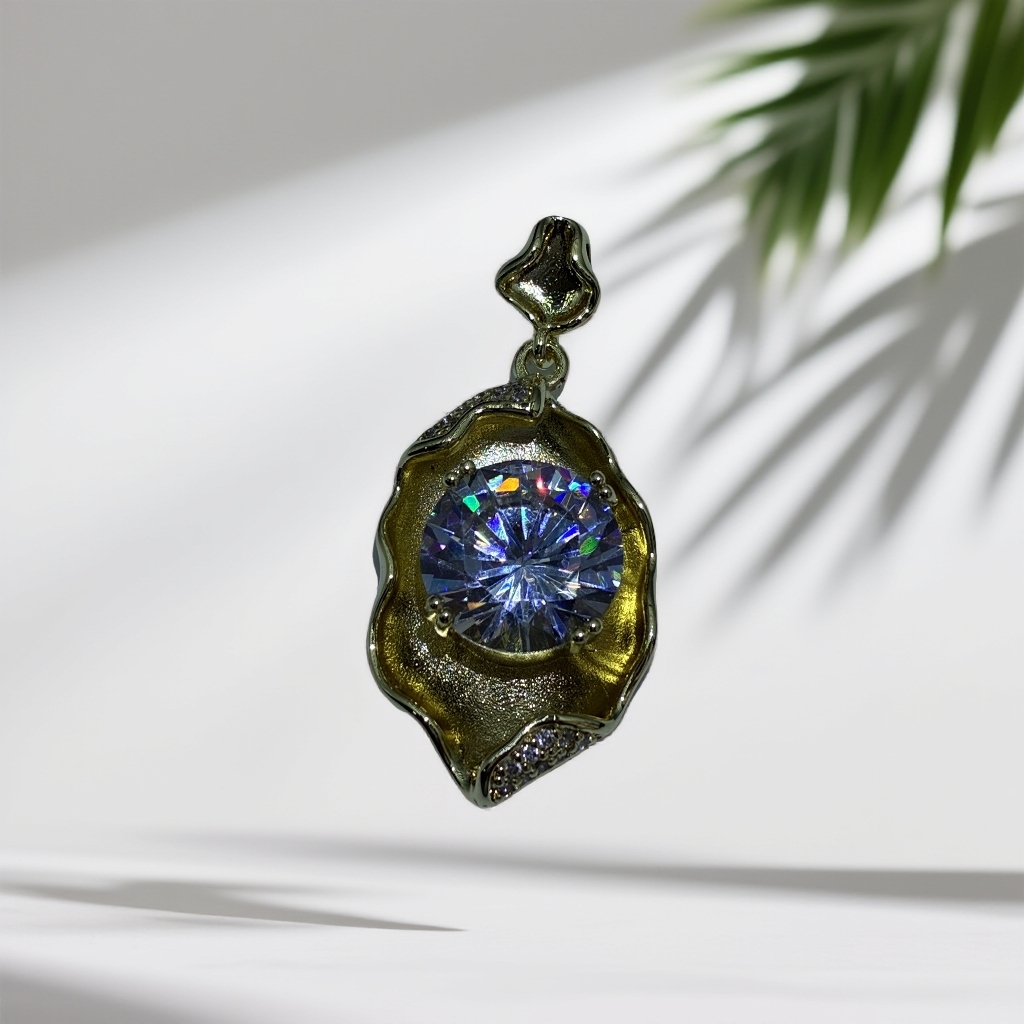 【杜美莎】高订吊坠 MM086  时尚轻奢高端定制豪镶吊坠