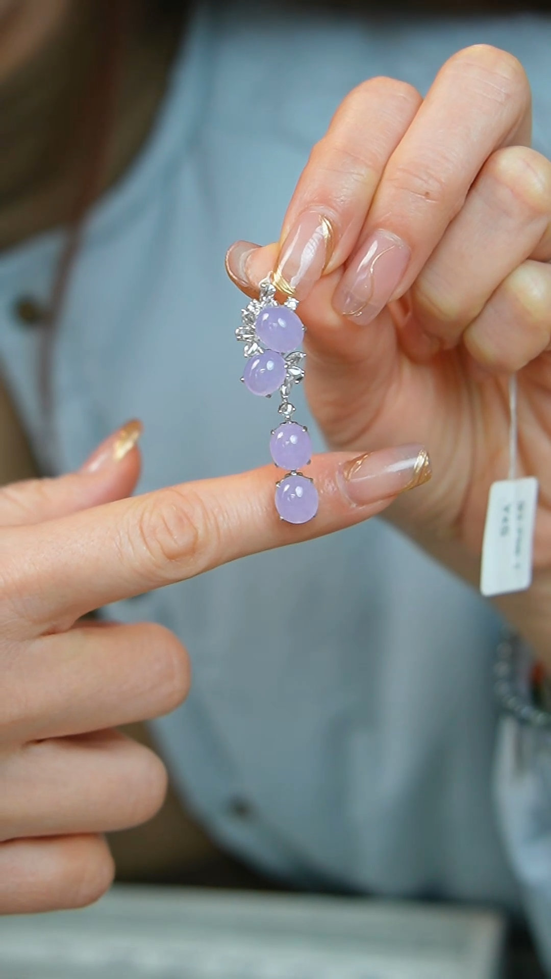 【闪购商品】翡翠挂件18K金镶嵌59号-吊坠/姿/3