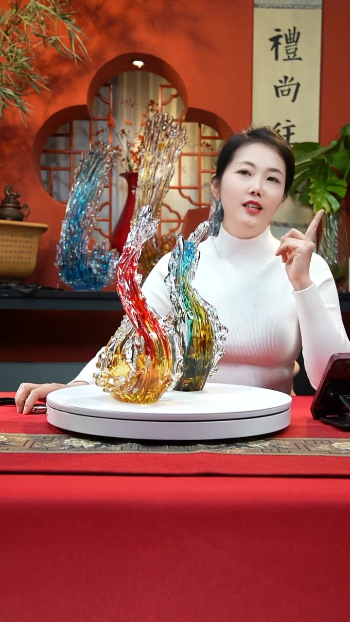 手工艺品琉璃风生水起