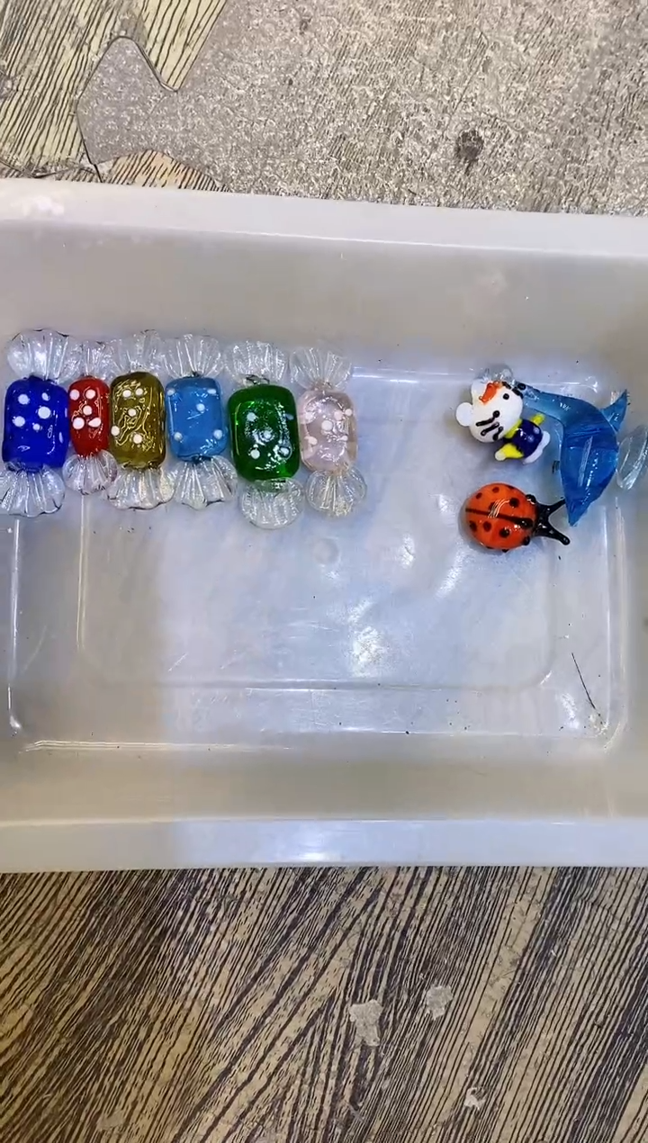 【闪购商品】琉璃手工艺品6块糖+送三件