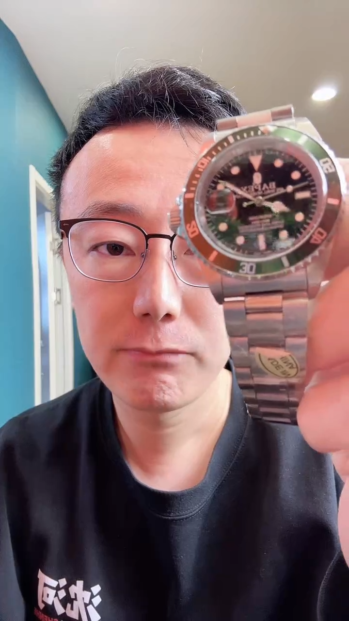 金属全自动机械手表6