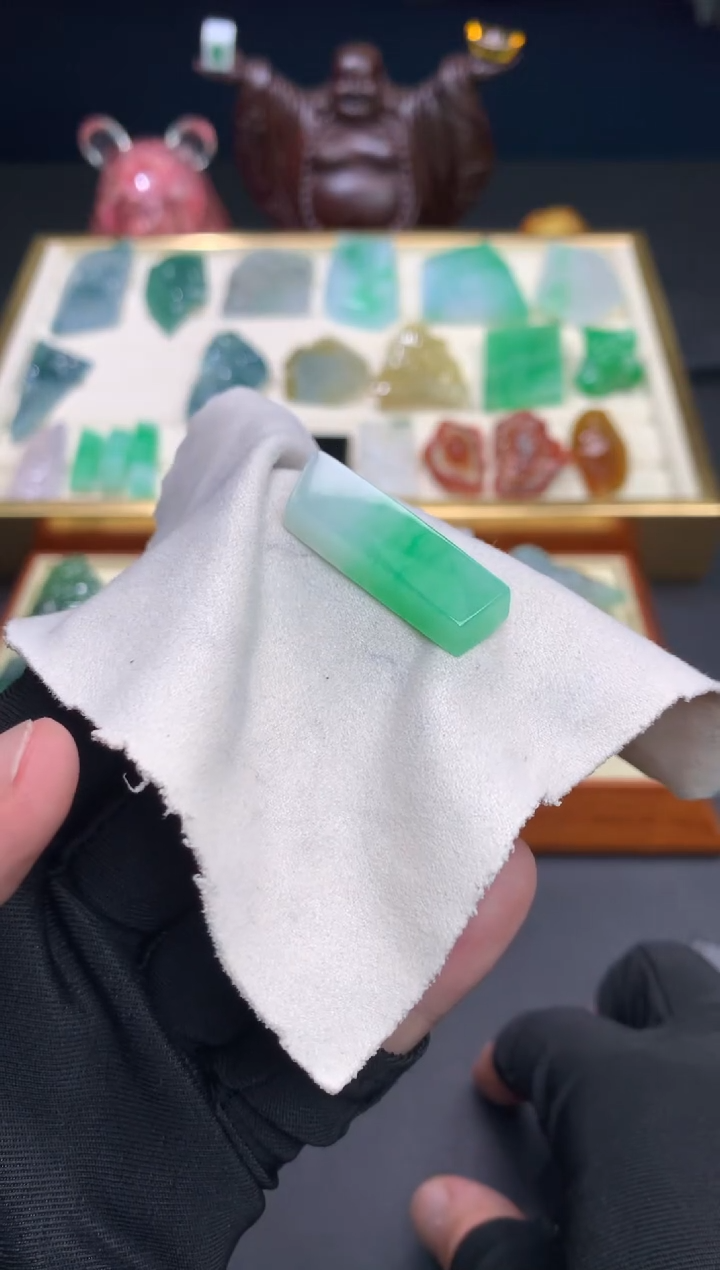 未镶嵌定制翡翠丢*天然翡翠裸石（包工）