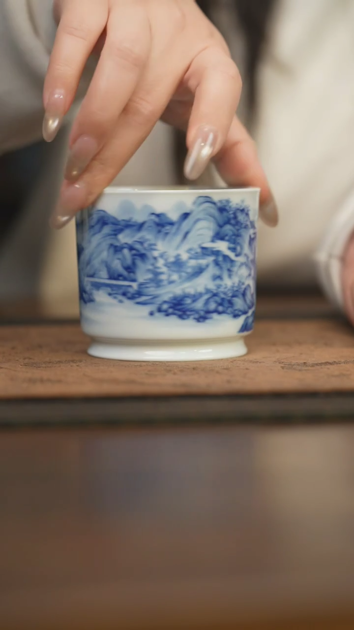 【闪购商品】杯柴窑青花破价福利1