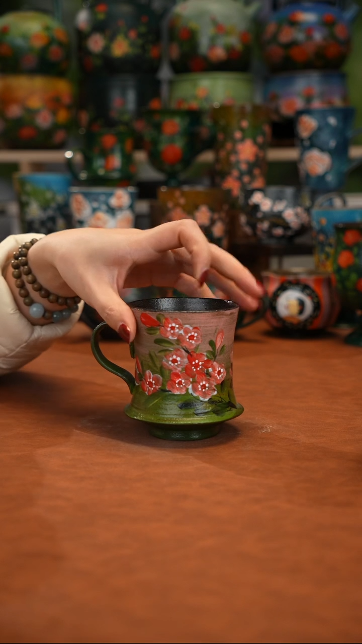 陶瓷油画釉下彩手绘