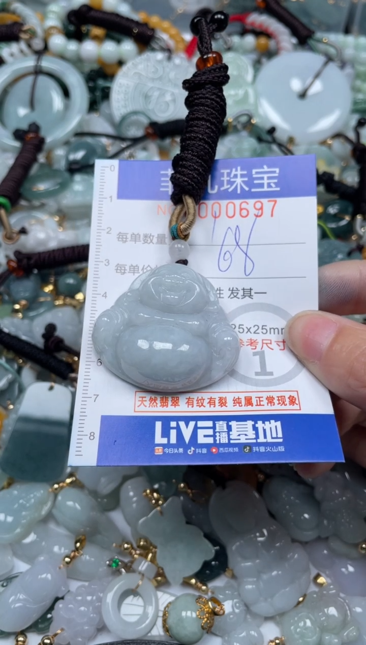 【闪购商品】翡翠颈饰未镶嵌00..0697