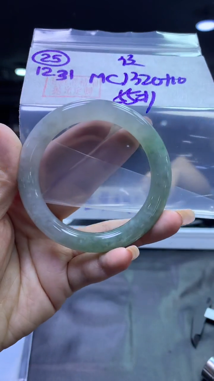 未镶嵌定制翡翠25圆条55纹+1320元+拍一发一