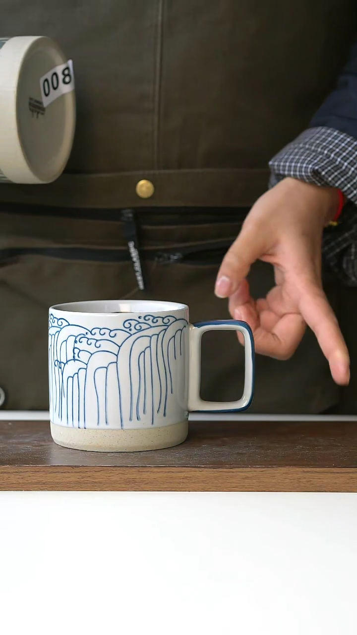 【闪购商品】陶瓷003粗陶瑕疵马克杯@4-2@