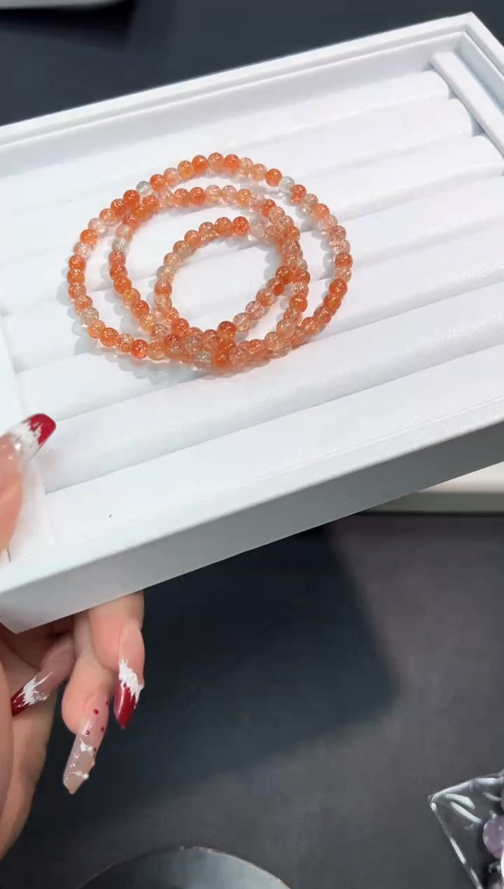 【闪购商品】长石手串未镶嵌62J多样性发其一/1条默认微瑕