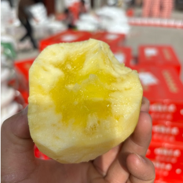 云南高原红露糖心丑苹果新鲜现摘脆甜多汁