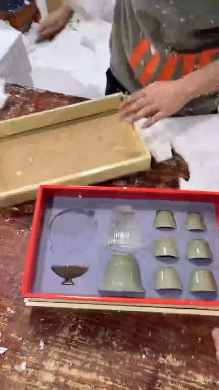 【闪购商品】瓷片黑马茶具甄选链接@@LS