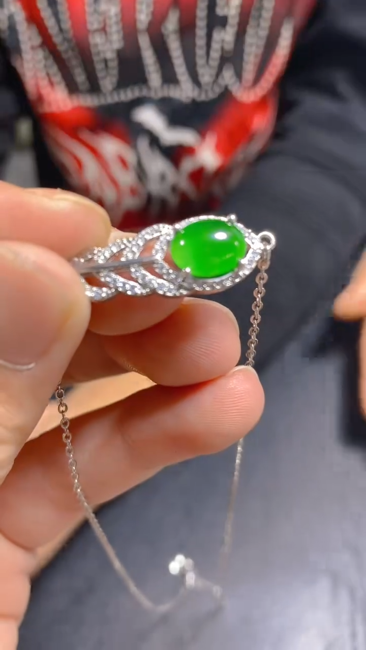 【闪购商品】翡翠吊坠(赠链)未镶嵌0967514067多样性发一