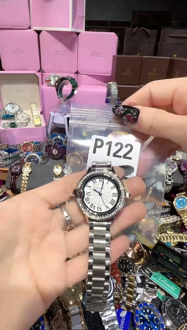 石英机芯不锈钢不锈钢直播定闪专用