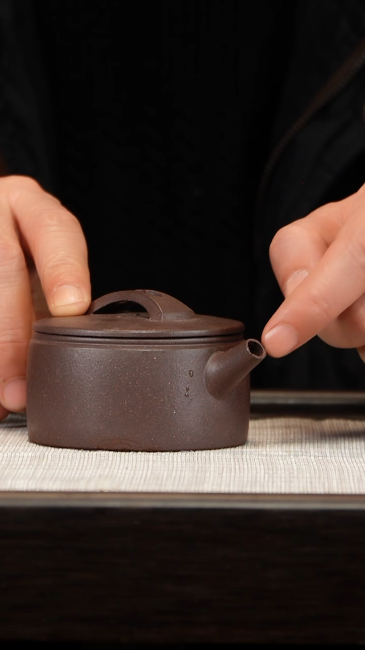 茶壶紫砂微瑕汉瓦