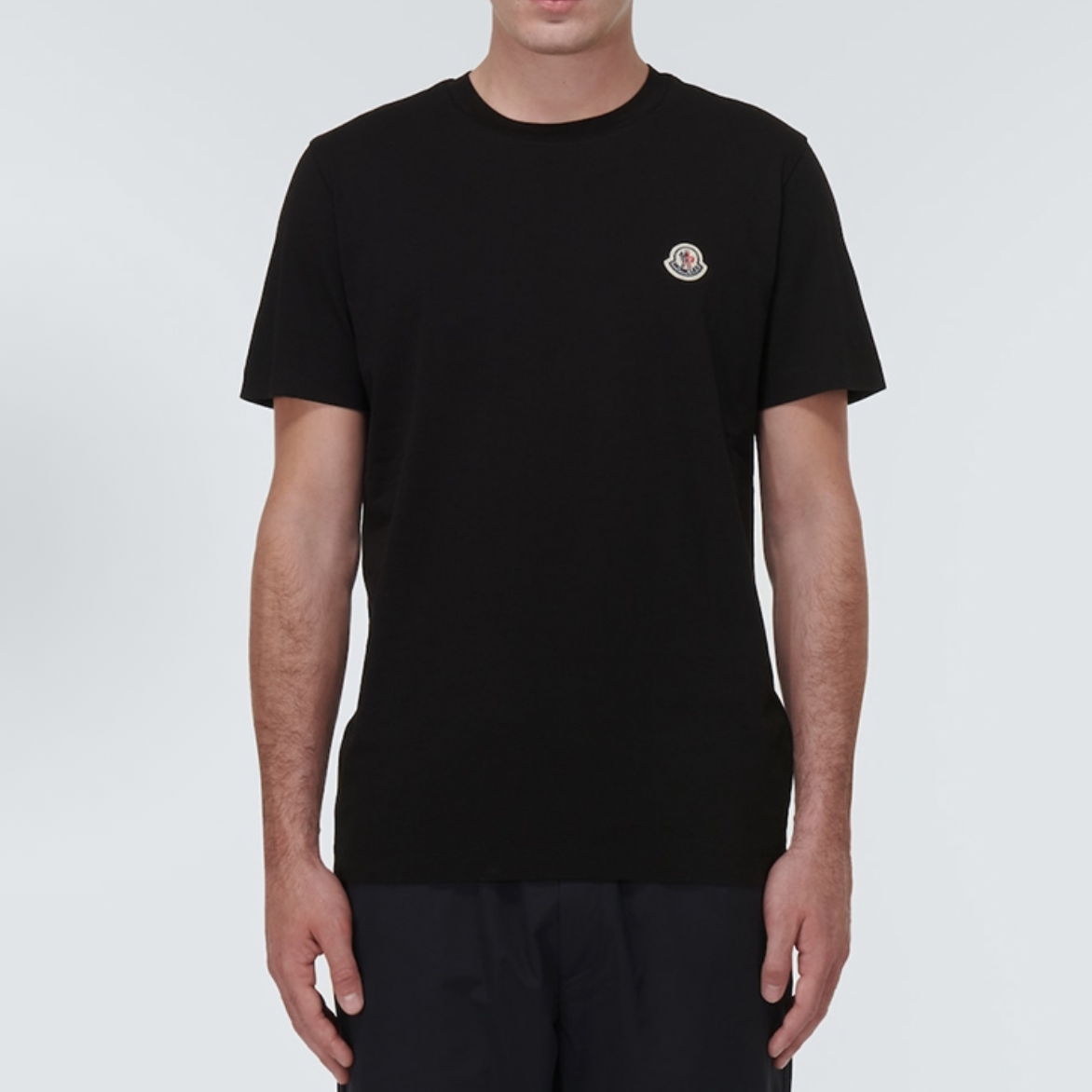 Moncler盟可睐 圆领刺绣短袖T恤J10918C00025829H8999