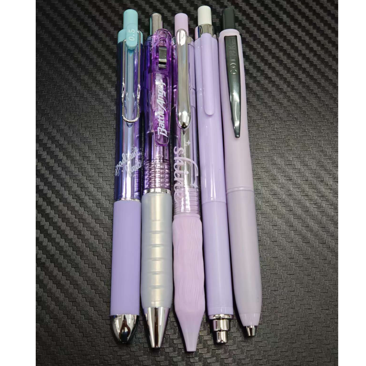 【发5支-紫杆】【流光渐变+战斗天使+闪耀的你+万物生+莫奈印象】