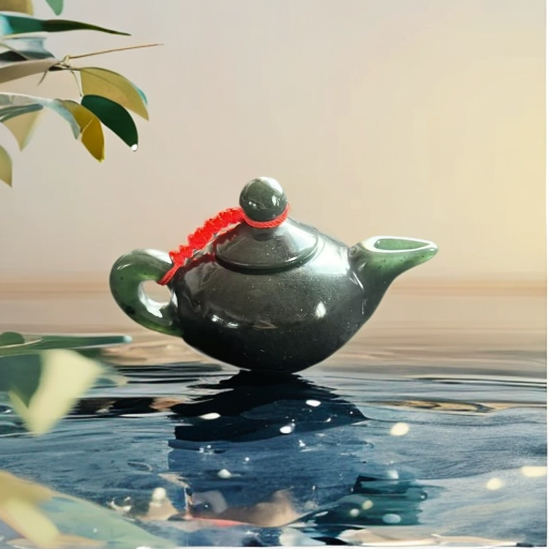 泰山玉手把件可把玩把把壶